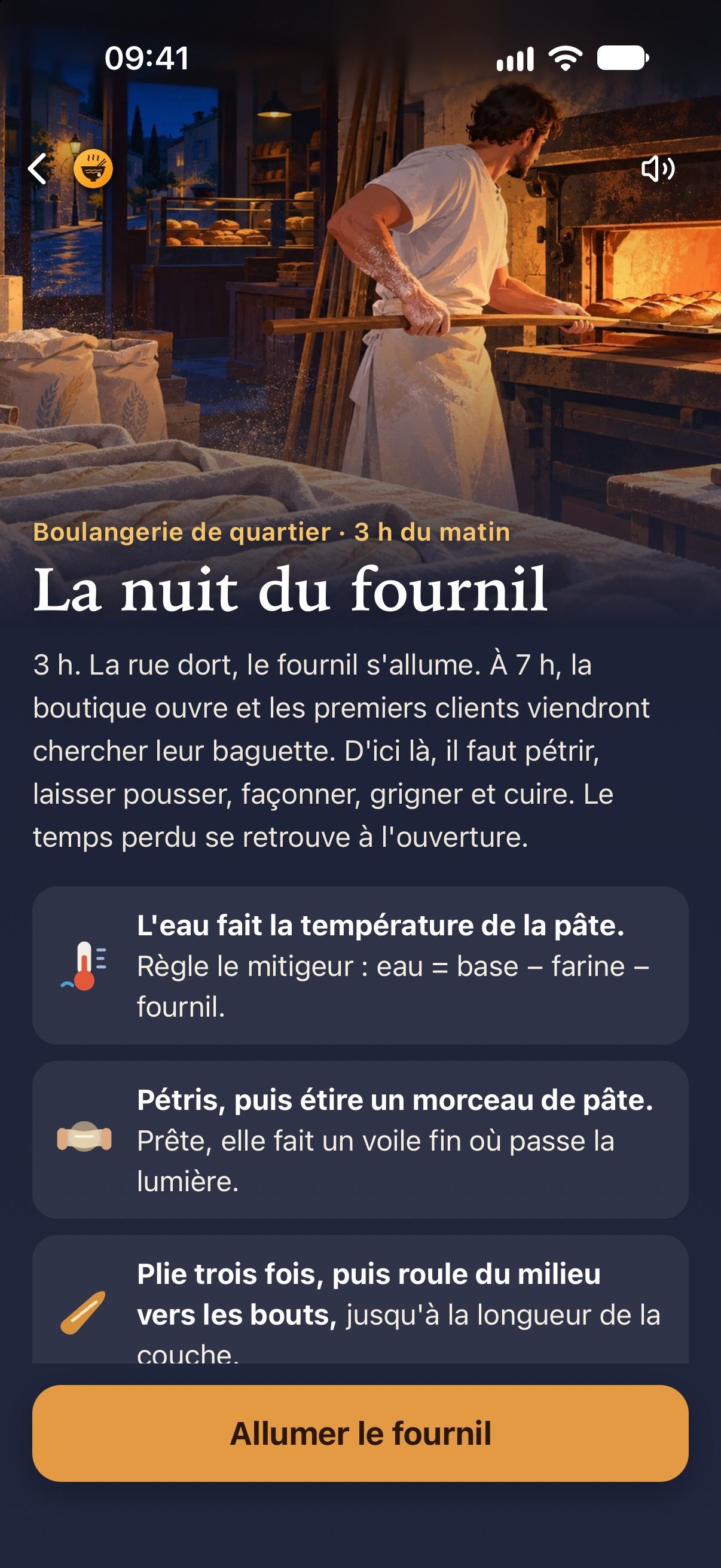 Un défi pas encore sorti : La nuit du fournil